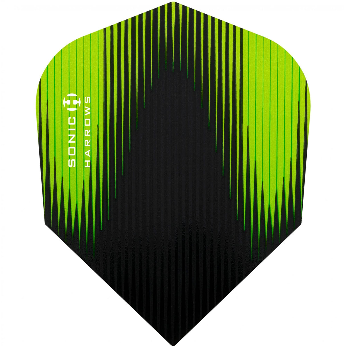 *Harrows Sonic X Dart Flights - Std Shape - Sonic-X Green