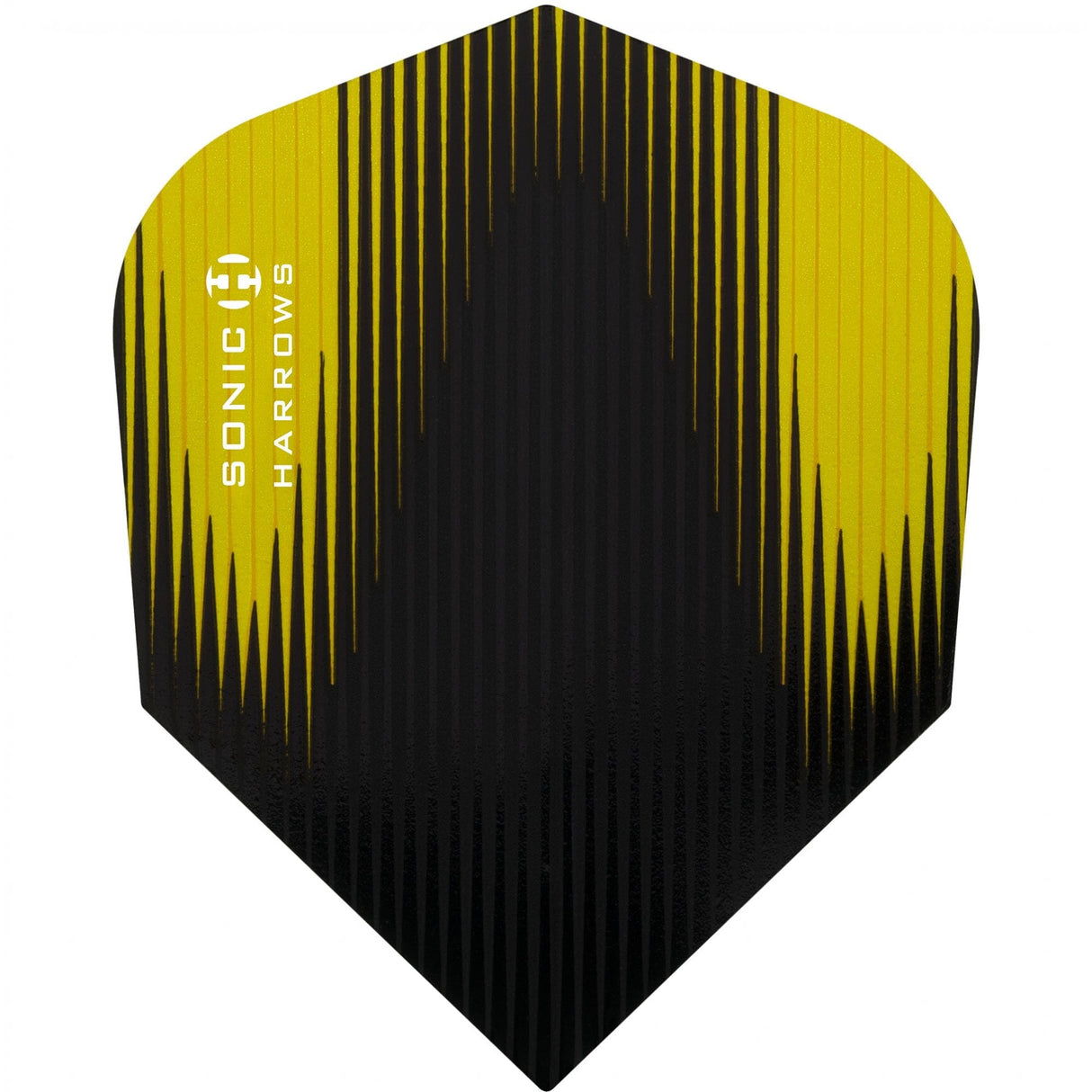 *Harrows Sonic X Dart Flights - Std Shape - Sonic-X Yellow