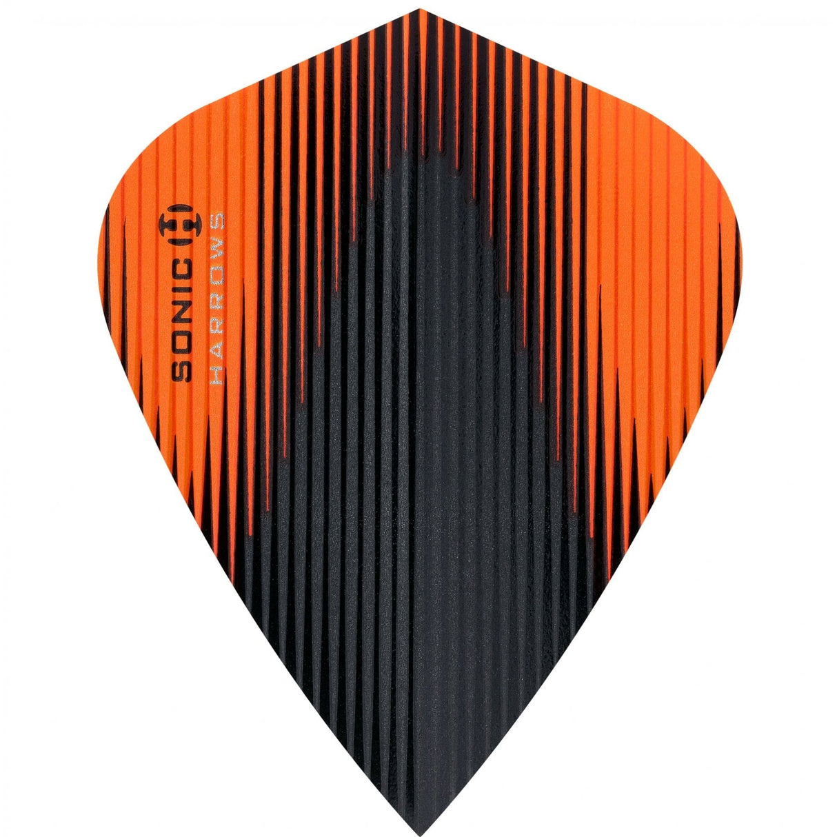 *Harrows Sonic X Dart Flights - Kite Shape - Sonic-X Orange
