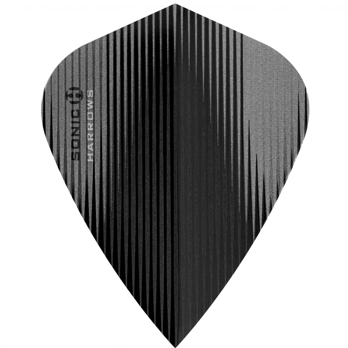 *Harrows Sonic X Dart Flights - Kite Shape - Sonic-X Smokey