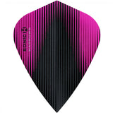 *Harrows Sonic X Dart Flights - Kite Shape - Sonic-X Pink