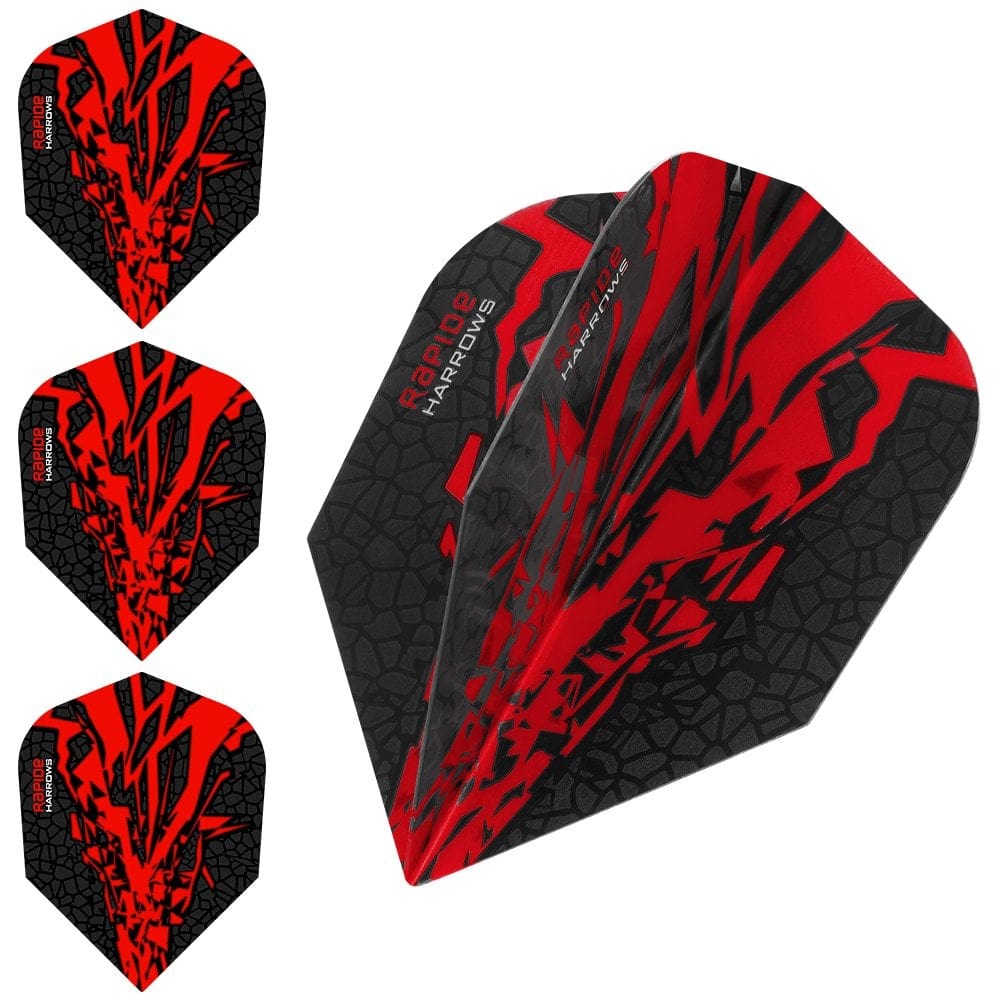 *Harrows Rapide X Dart Flights - Std Shape - Rapide-X