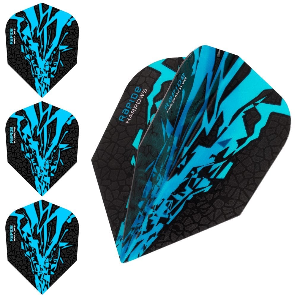 *Harrows Rapide X Dart Flights - Std Shape - Rapide-X