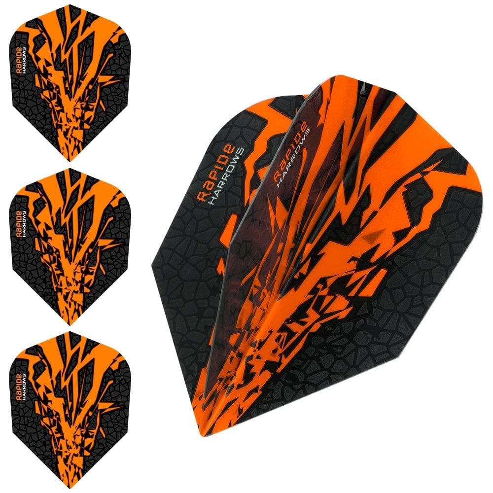 *Harrows Rapide X Dart Flights - Std Shape - Rapide-X