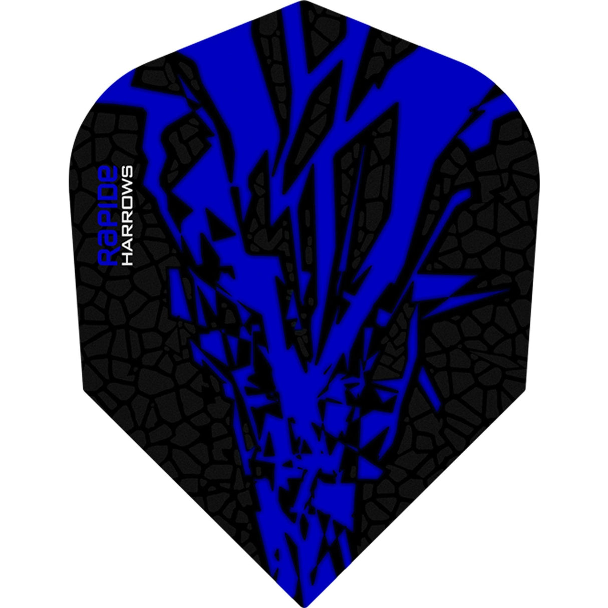 *Harrows Rapide X Dart Flights - Std Shape - Rapide-X Dark Blue