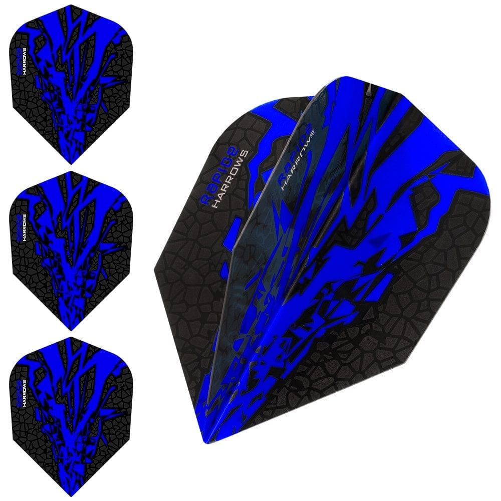 *Harrows Rapide X Dart Flights - Std Shape - Rapide-X