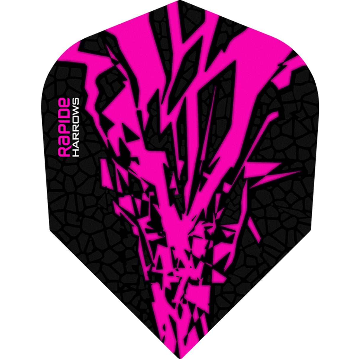 *Harrows Rapide X Dart Flights - Std Shape - Rapide-X Pink