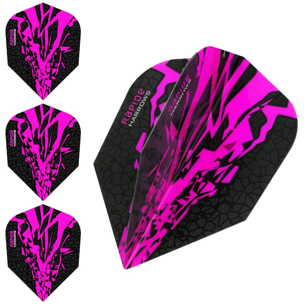 *Harrows Rapide X Dart Flights - Std Shape - Rapide-X