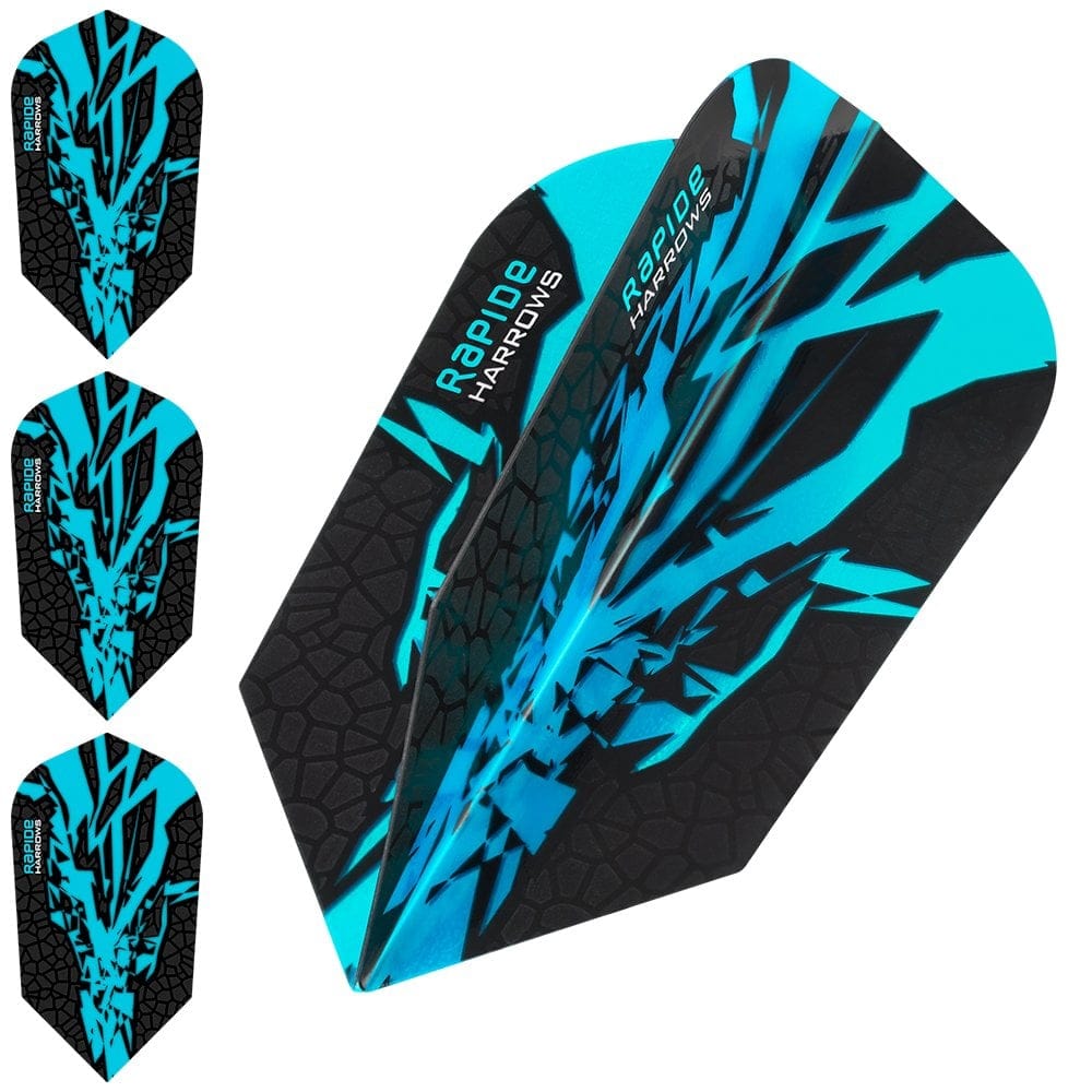 *Harrows Rapide X Dart Flights - Slim Shape - Rapide-X