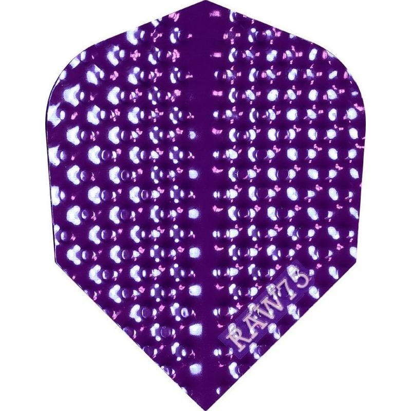 *Dart Flights - Raw 75 - 75 Micron - Std - Dimplex Purple