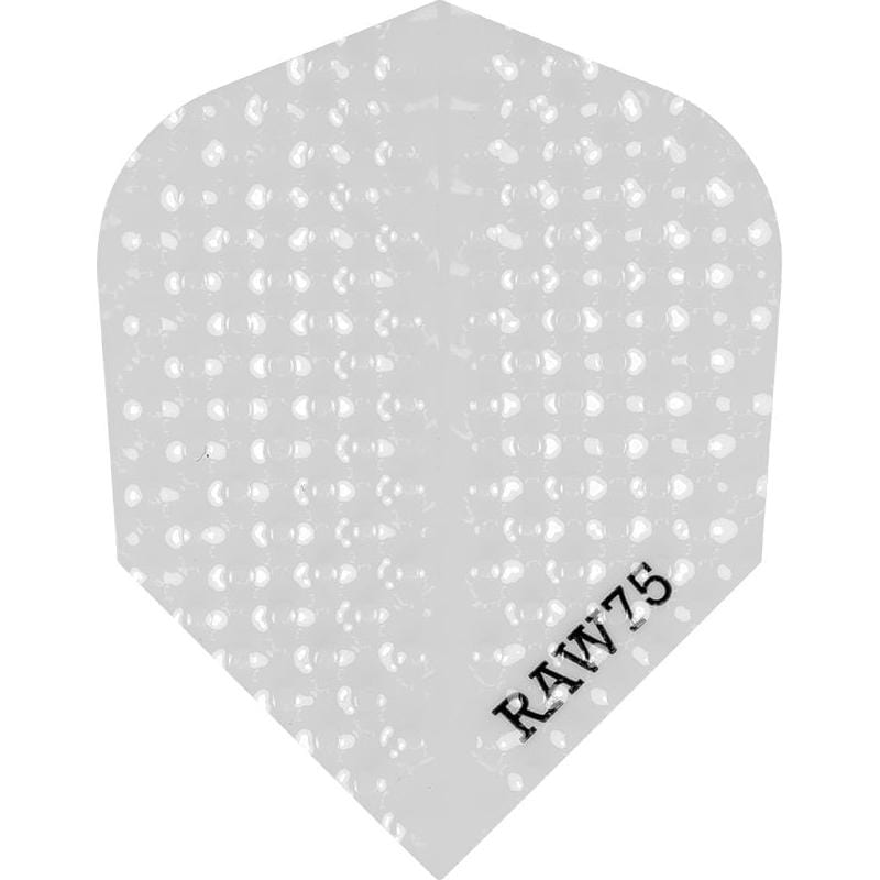 *Dart Flights - Raw 75 - 75 Micron - Std - Dimplex White