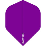 *Dart Flights - Raw 100 - 100 Micron - Std - Plain Purple
