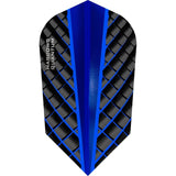 *Harrows Quantum Dart Flights - 3D Effect - 100 Micron - Slim Blue
