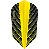 *Harrows Quantum Dart Flights - 3D Effect - 100 Micron - Slim Yellow