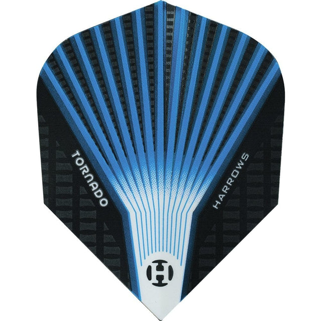 *Harrows Prime Dart Flights - No6 - Std - Tornado - Blue