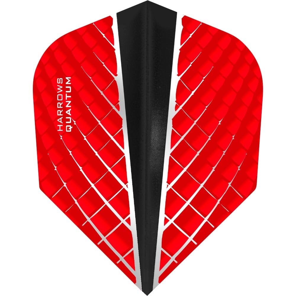 *Harrows Quantum X Dart Flights - 100 Micron - Std Red
