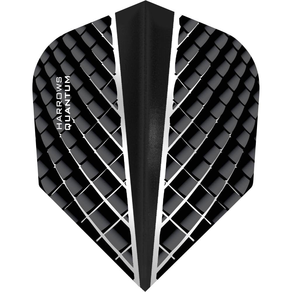 *Harrows Quantum X Dart Flights - 100 Micron - Std Smokey