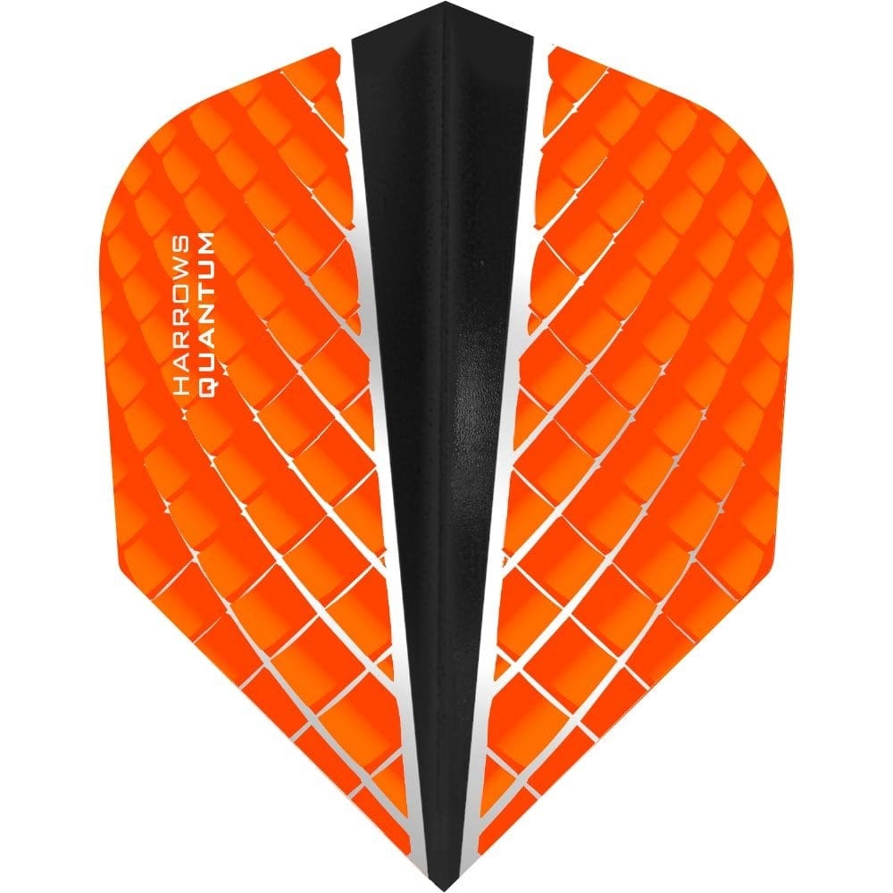 *Harrows Quantum X Dart Flights - 100 Micron - Std Orange