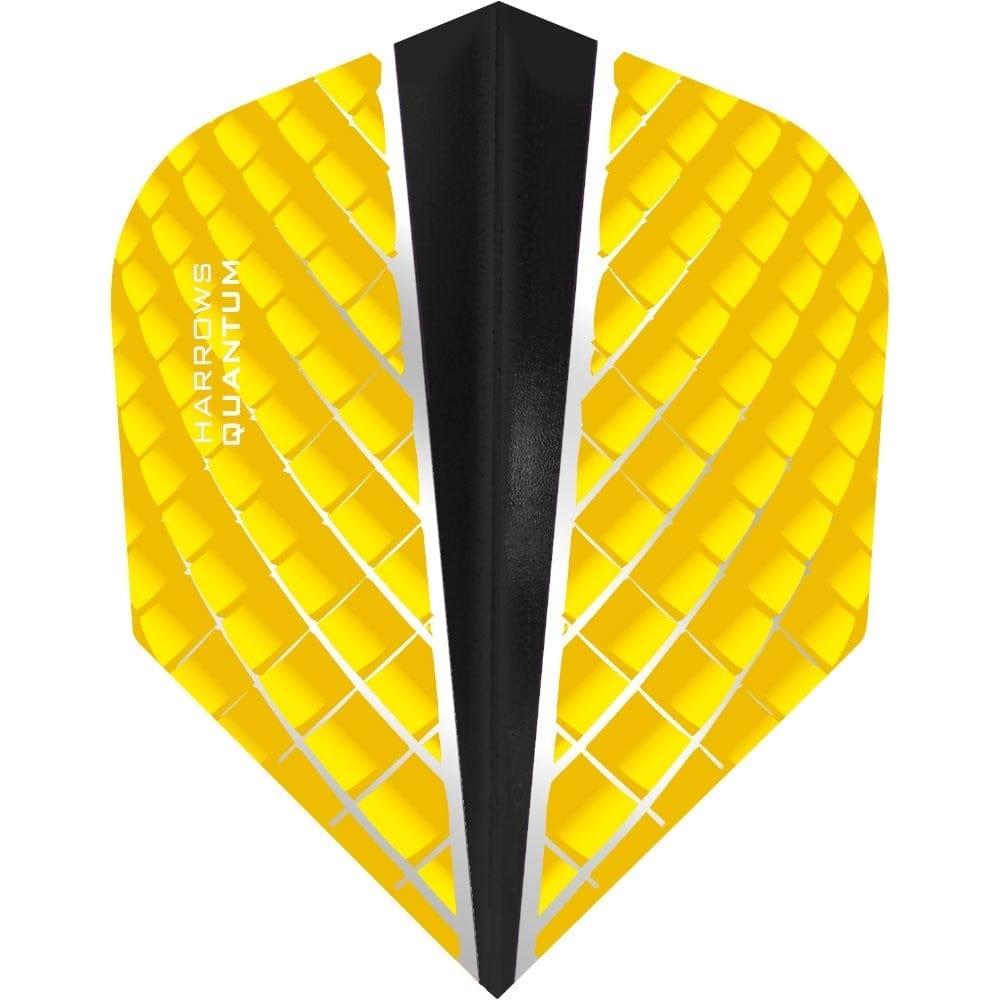 *Harrows Quantum X Dart Flights - 100 Micron - Std Yellow