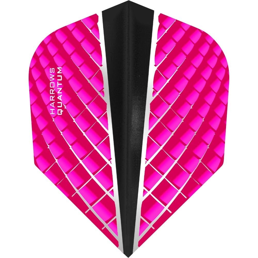 *Harrows Quantum X Dart Flights - 100 Micron - Std Pink