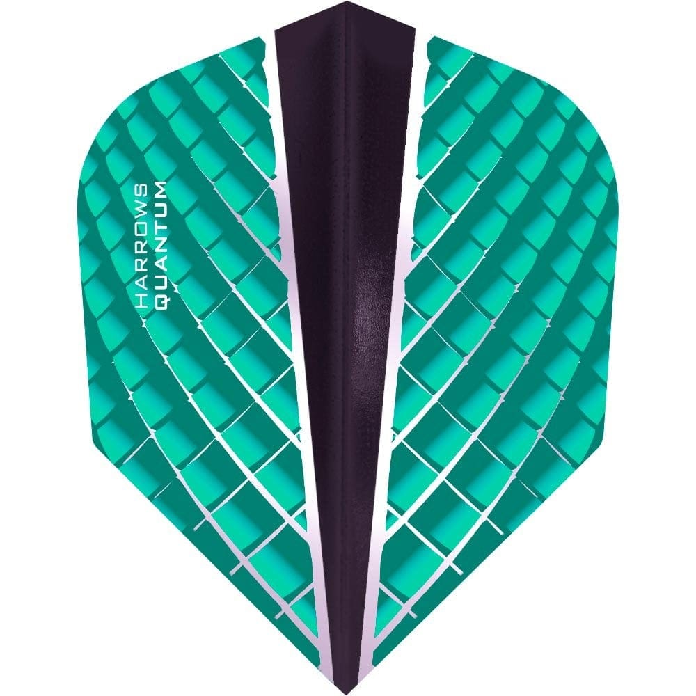 *Harrows Quantum X Dart Flights - 100 Micron - Std Jade