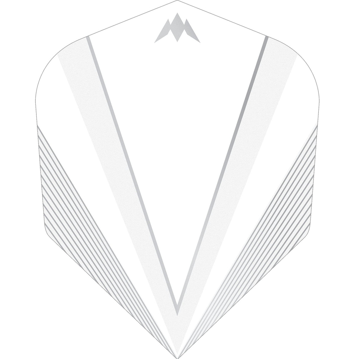 Mission Shades Dart Flights - 100 Micron - No6 - Std White