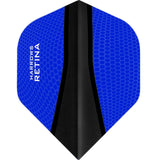 *Harrows Retina-X Dart Flights - No2 - Std Dark Blue