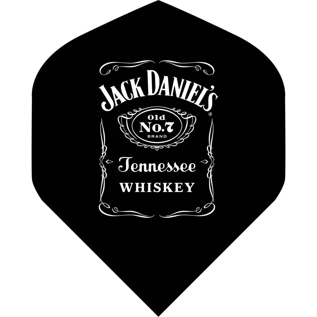 Jack Daniels JD Brand Dart Flights - No2 - Std