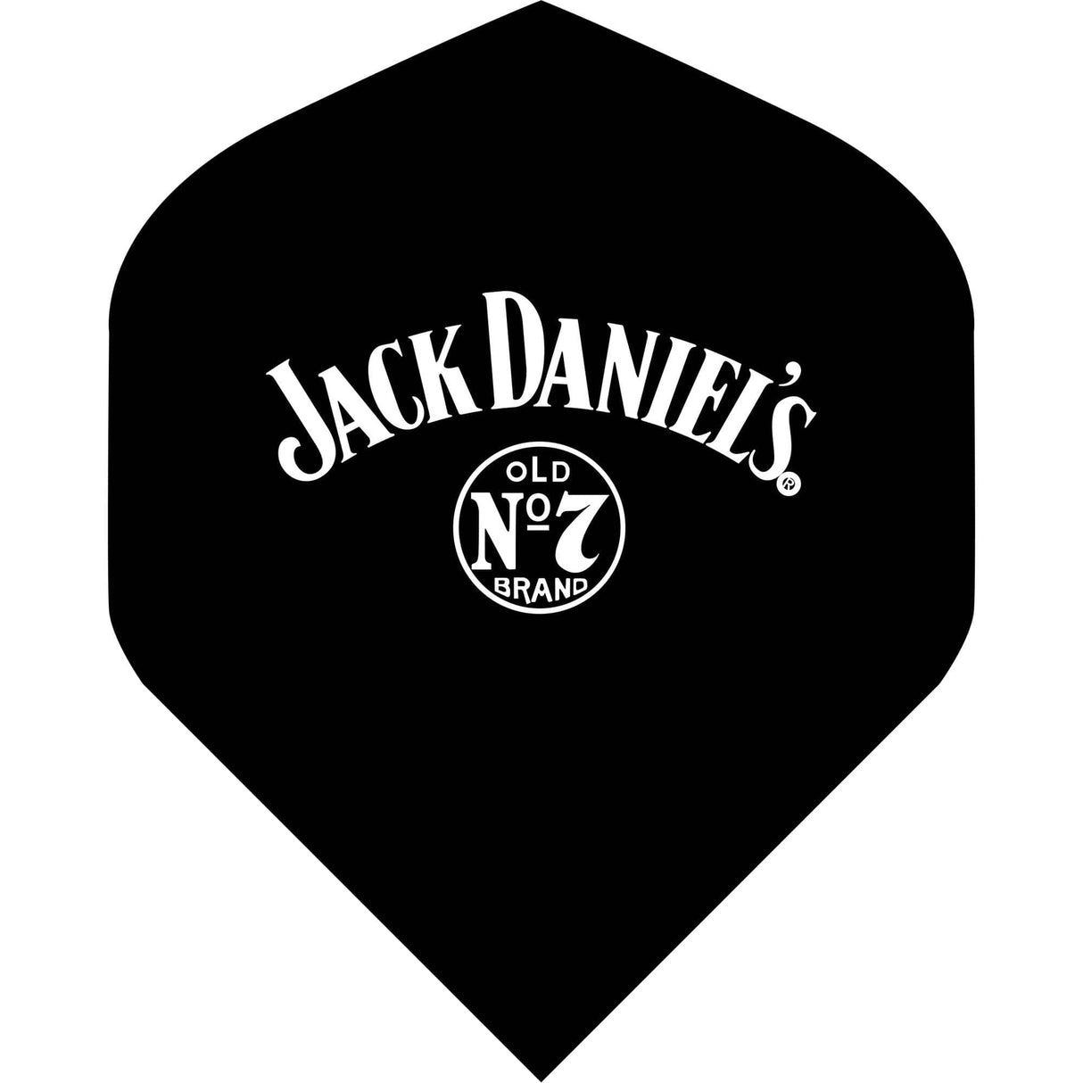 Jack Daniels JD Brand Dart Flights - No2 - Std