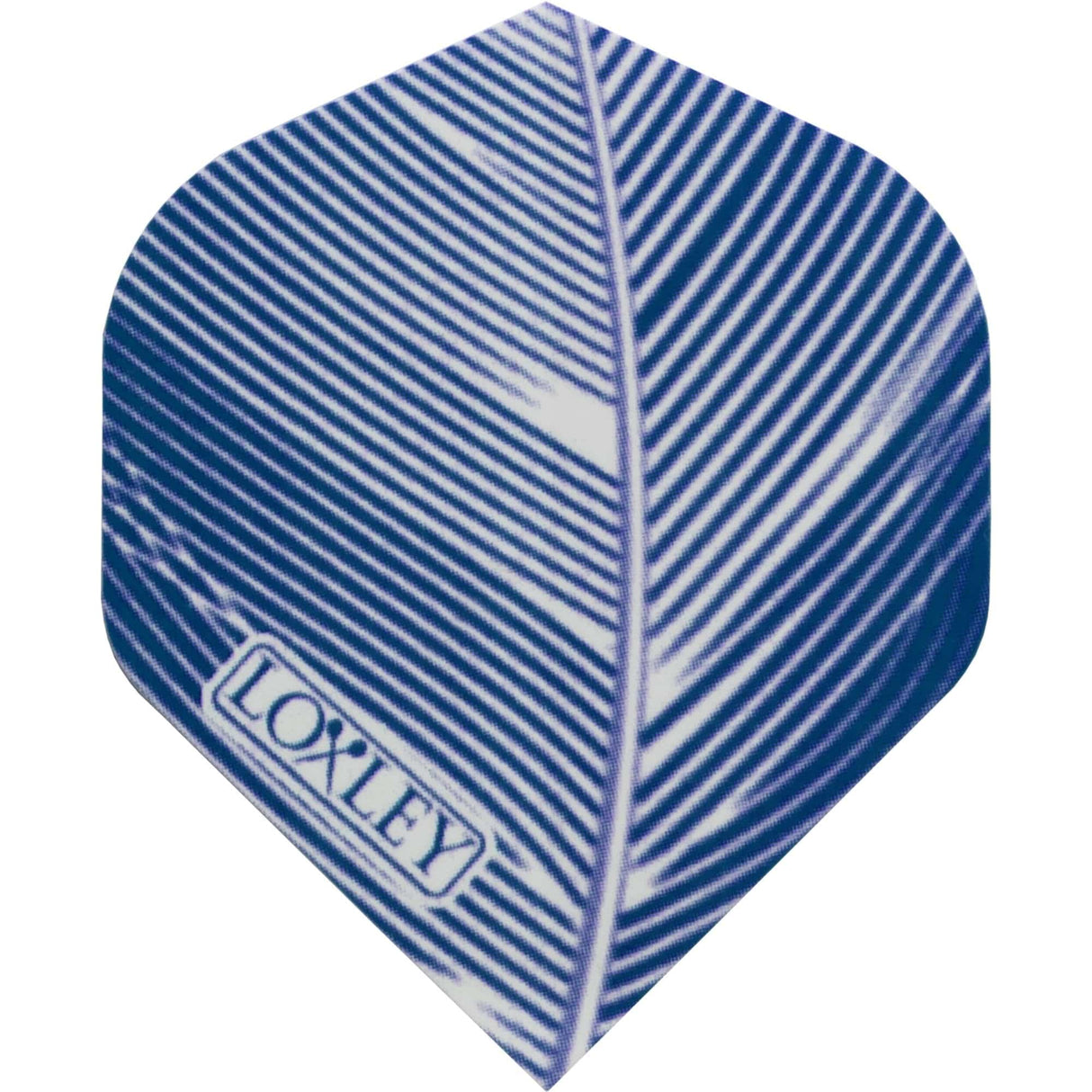 *Loxley Dart Flights - Feather 100 - No2 - Std Blue