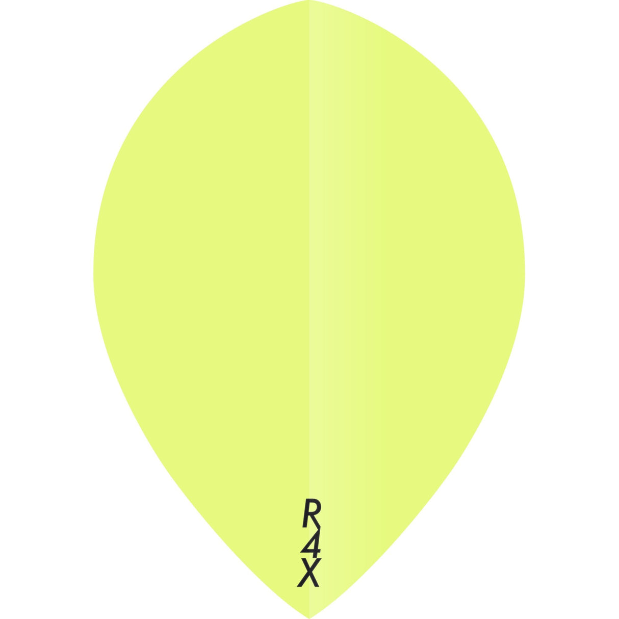 *Ruthless R4X - Solid - Dart Flights - 100 Micron -  Pear Fluro Yellow