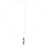 *Ruthless R4X - Solid - Dart Flights - 100 Micron - Kite White