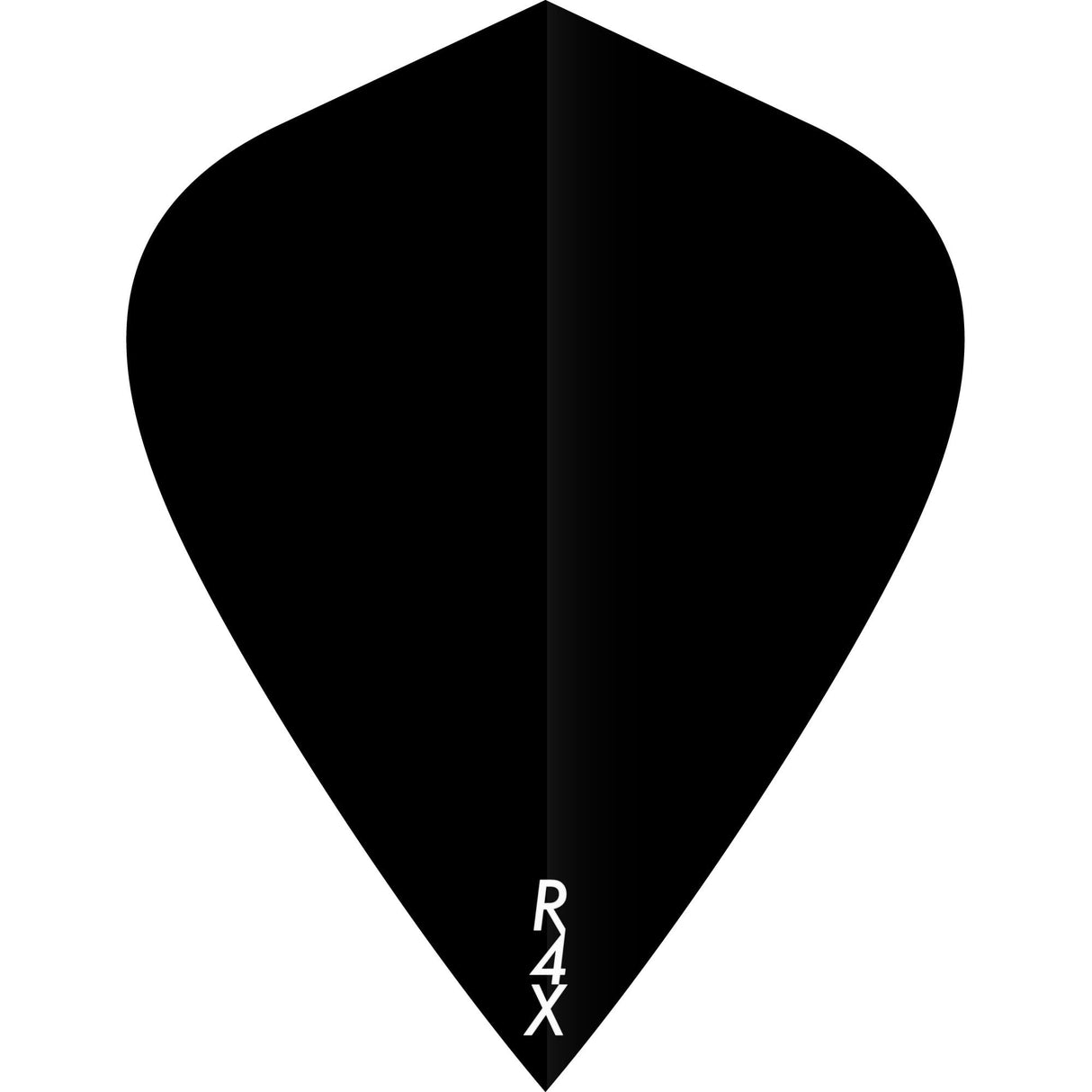*Ruthless R4X - Solid - Dart Flights - 100 Micron - Kite Black