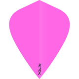 *Ruthless R4X - Solid - Dart Flights - 100 Micron - Kite Fluro Pink