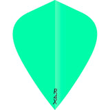 *Ruthless R4X - Solid - Dart Flights - 100 Micron - Kite Fluro Green