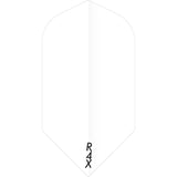 *Ruthless R4X - Solid - Dart Flights - 100 Micron - Slim White
