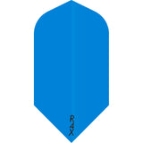 *Ruthless R4X - Solid - Dart Flights - 100 Micron - Slim Blue
