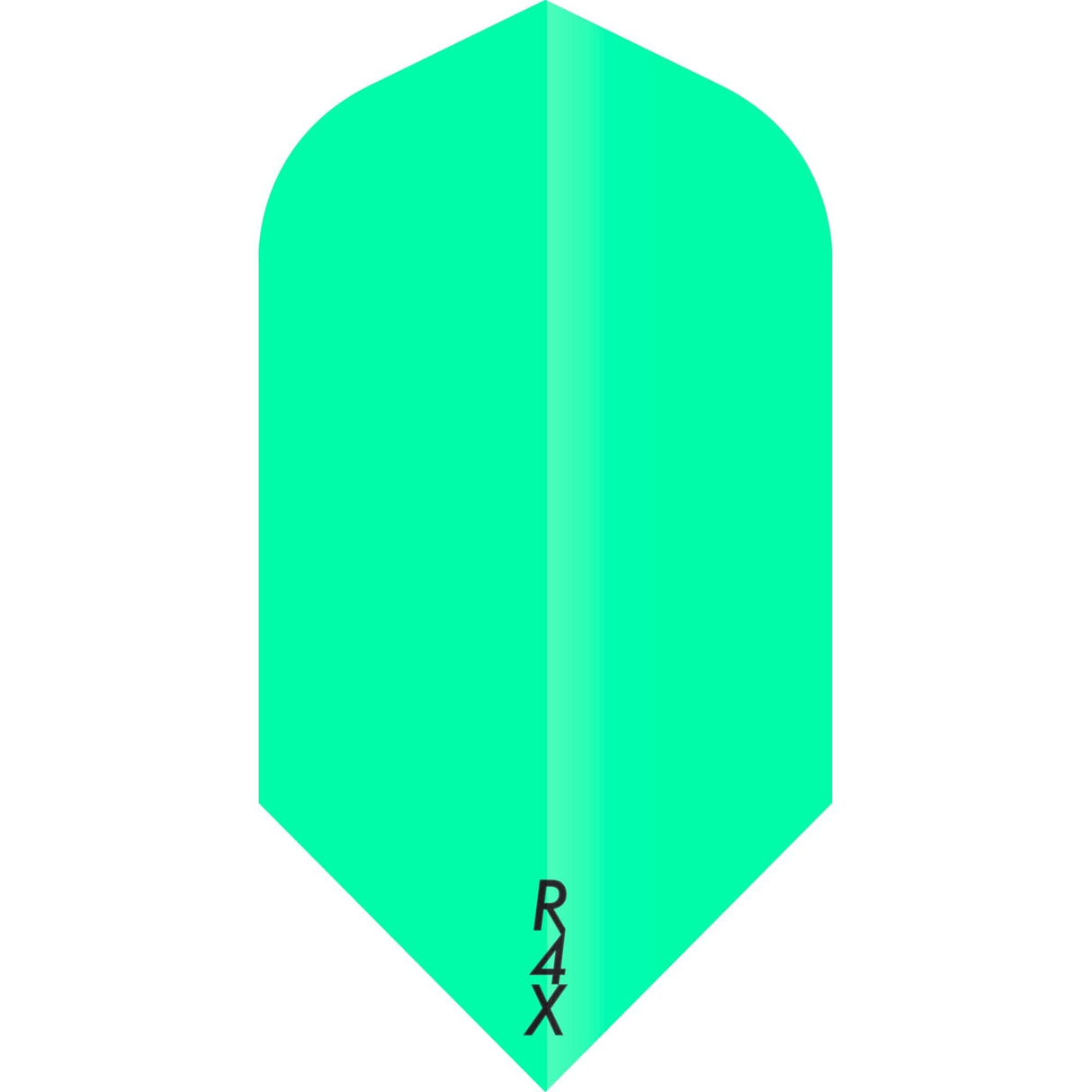 *Ruthless R4X - Solid - Dart Flights - 100 Micron - Slim Fluro Green