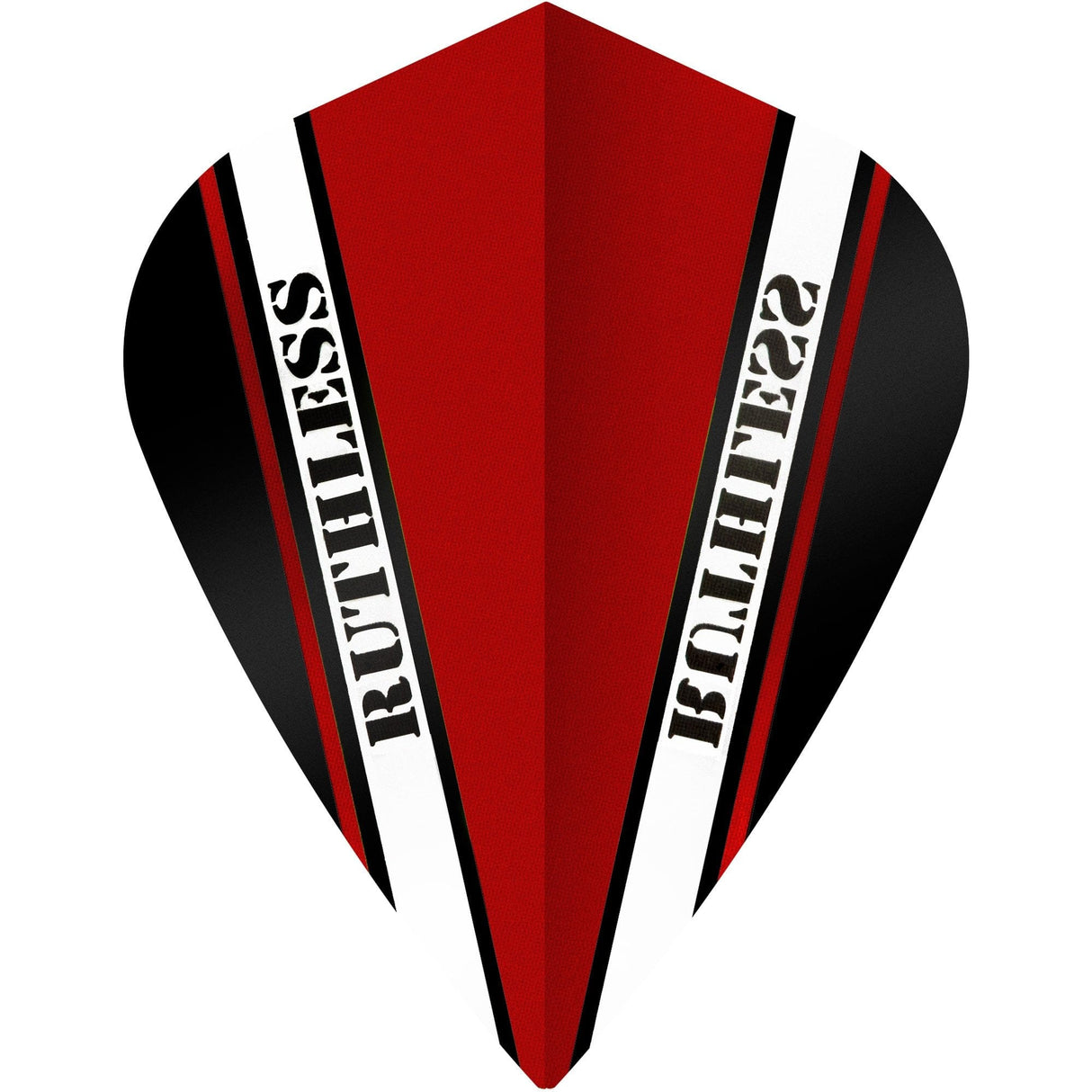*Ruthless - V100 Pro - Dart Flights - 100 Micron - Kite Red