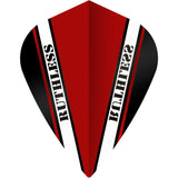 *Ruthless - V100 Pro - Dart Flights - 100 Micron - Kite Red