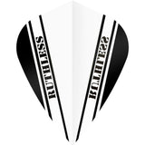 *Ruthless - V100 Pro - Dart Flights - 100 Micron - Kite White