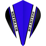 *Ruthless - V100 Pro - Dart Flights - 100 Micron - Kite Blue
