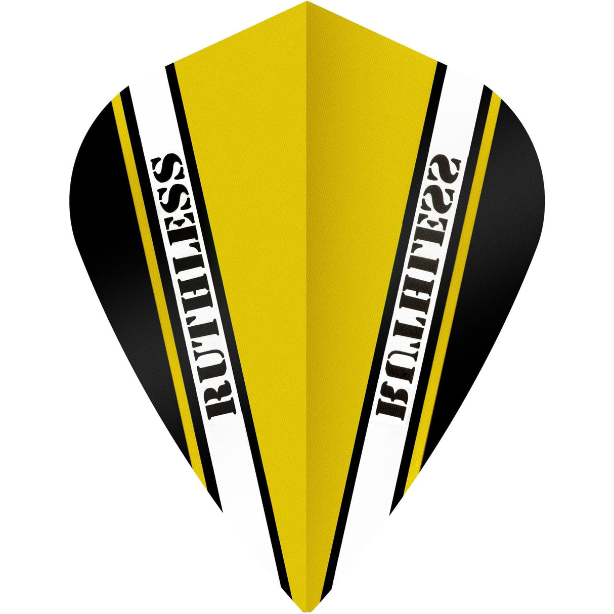 *Ruthless - V100 Pro - Dart Flights - 100 Micron - Kite Yellow