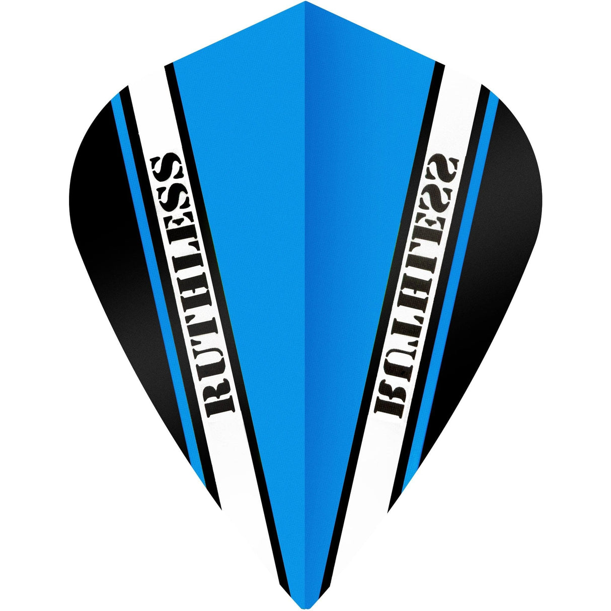 *Ruthless - V100 Pro - Dart Flights - 100 Micron - Kite Light Blue