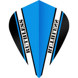 *Ruthless - V100 Pro - Dart Flights - 100 Micron - Kite Light Blue