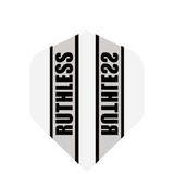 *Ruthless - Clear Panel - Dart Flights - 100 Micron - Mini - Std White