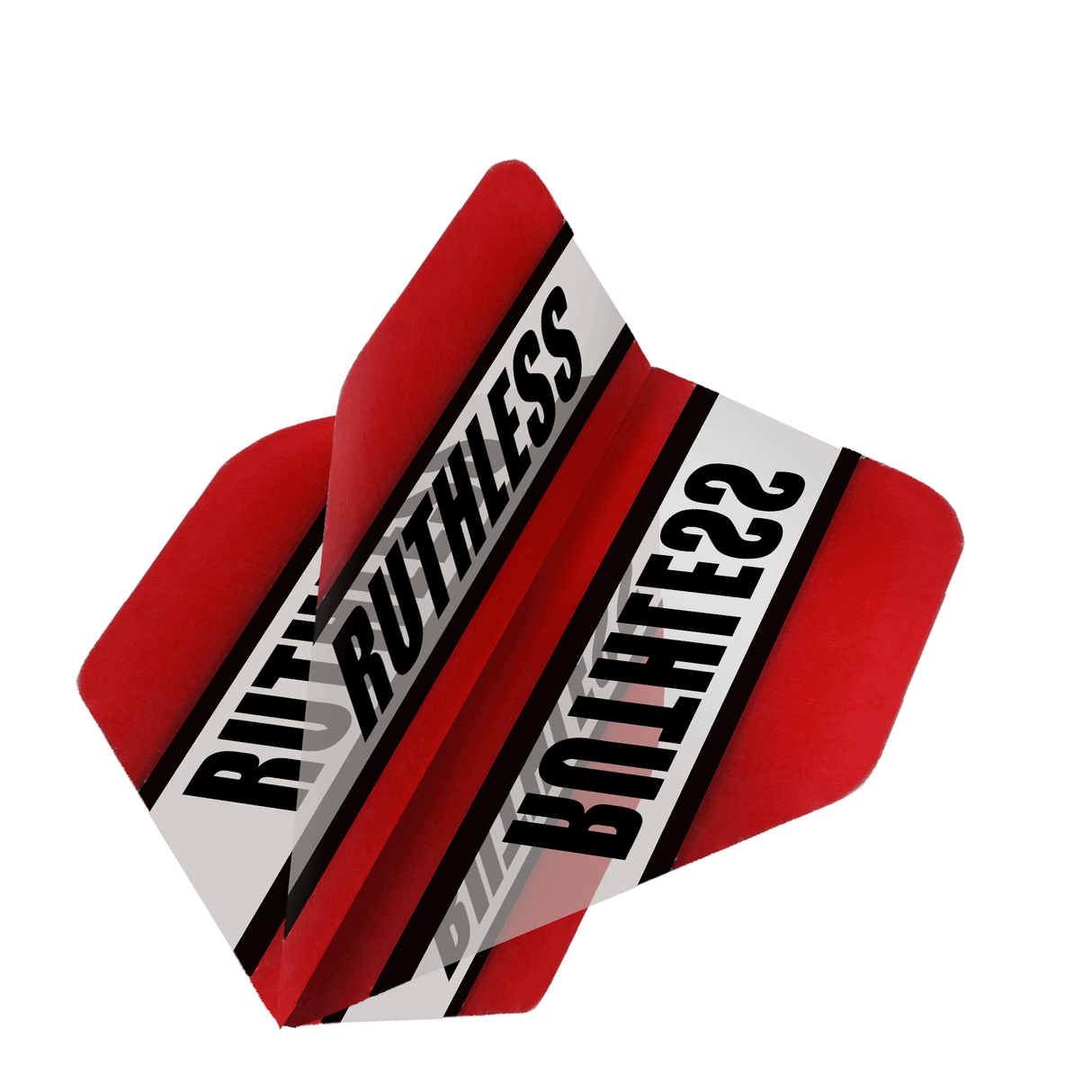 *Ruthless - Clear Panel - Dart Flights - 100 Micron - Mini - Std