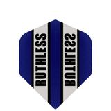 *Ruthless - Clear Panel - Dart Flights - 100 Micron - Mini - Std Blue