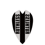 *Ruthless - Clear Panel - Dart Flights - 100 Micron - Mini Retro Black