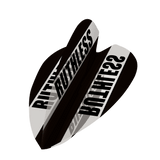*Ruthless - Clear Panel - Dart Flights - 100 Micron - Retro